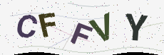 An image with five uppercase letters, to confirm you are not a robot